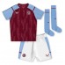 Fotballdrakt Barn Aston Villa Moussa Diaby #19 Hjemmedraktsett 2023-24 Kortermet (+ Korte bukser)